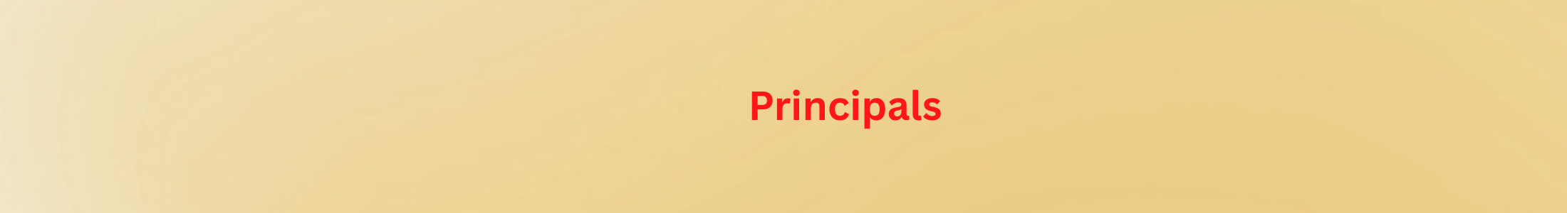 Principals